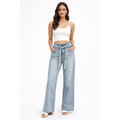 Morrison Denim Confidant Mid Rise Trouser Jean in Fade Into You - Romantiques