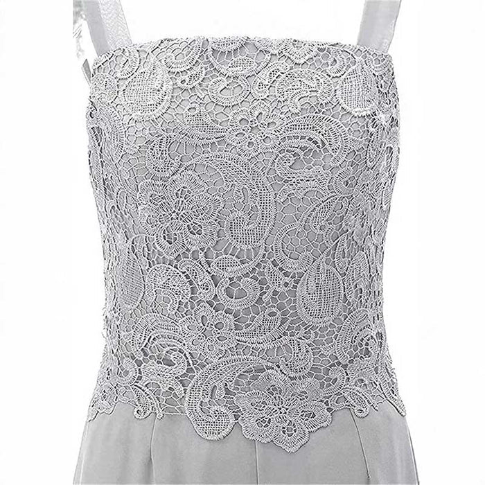Mother of The Bride Dress With Jacket Chiffon Wedding Guest Outfit