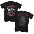 front and back of shirt on display