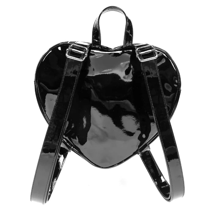 back of backpack on display