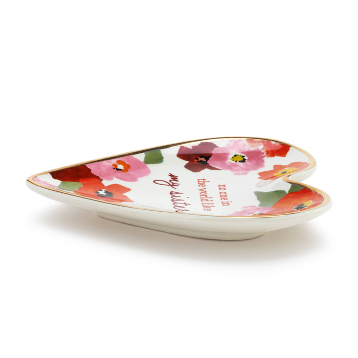My Sister Art Heart Trinket Dish