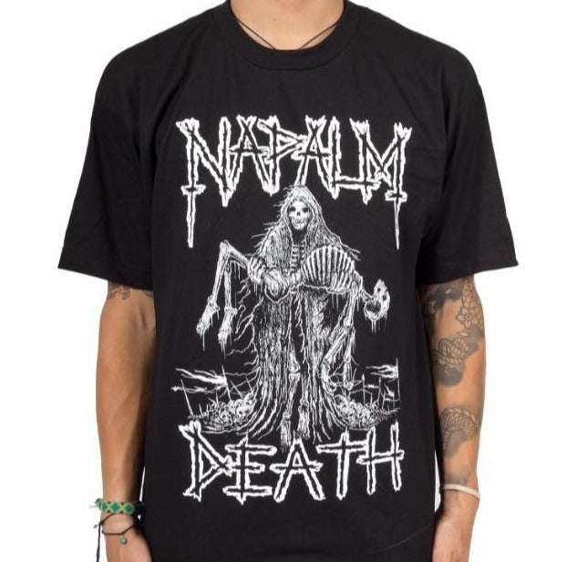 model showing front of shirt
