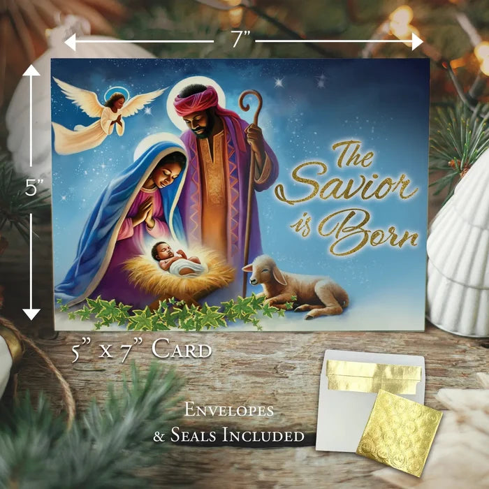 Nativity Christmas Card