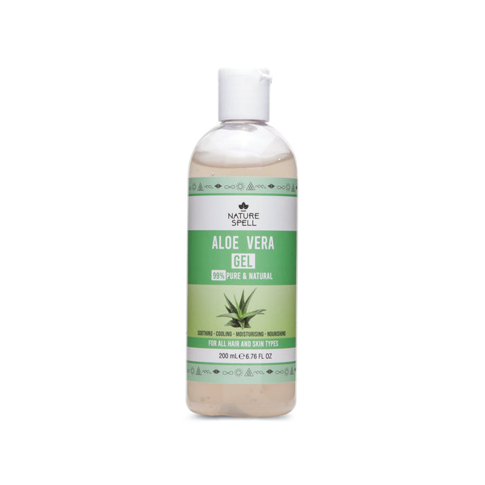 Nature Spell Aloe Vera Gel 200ml Bottle