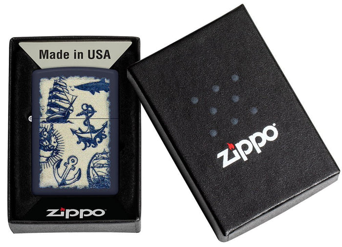 lighter on display in box