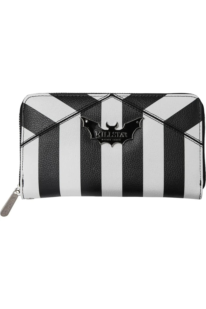 front of wallet on display