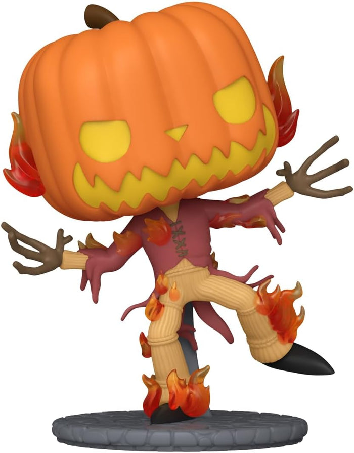 front of pop on display