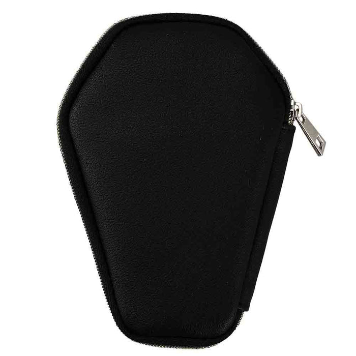 back of pouch on display