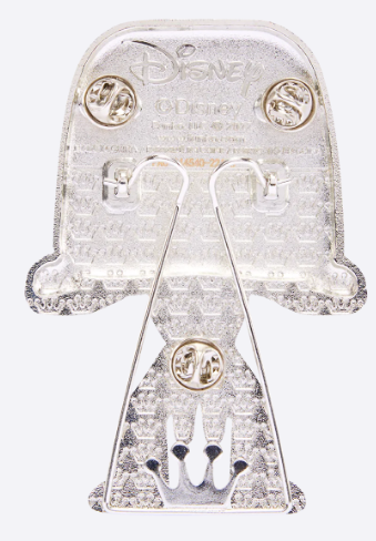 back of pin on display