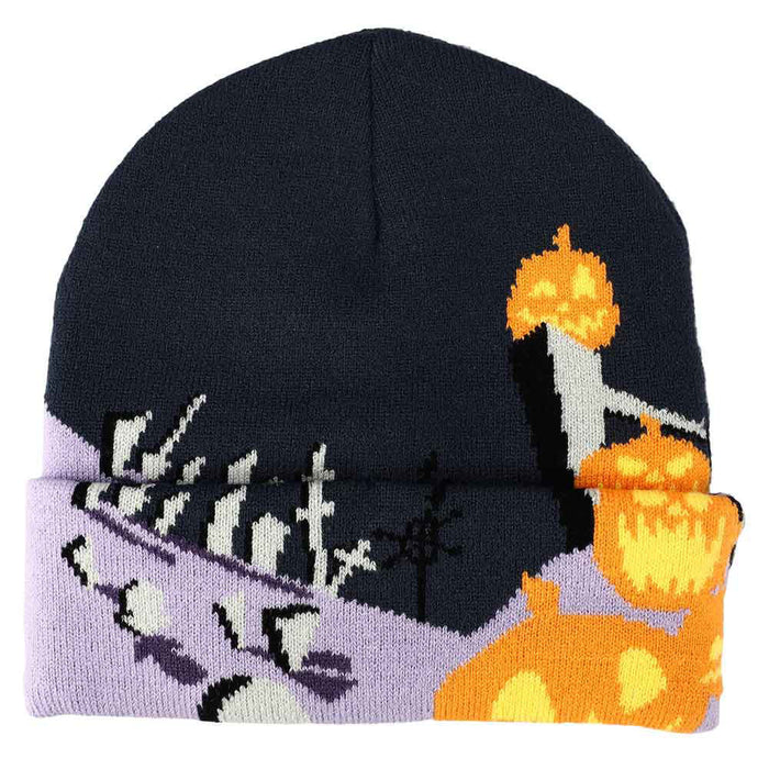 back of beanie on display