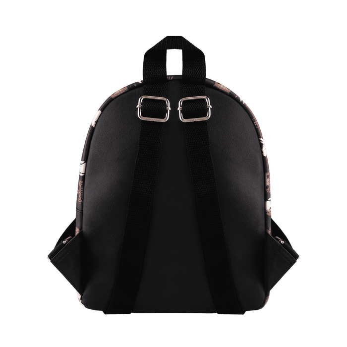 back of backpack on display