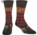 Freddy krueger full body print mid calf crew socks