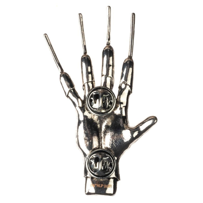 back of pin on display