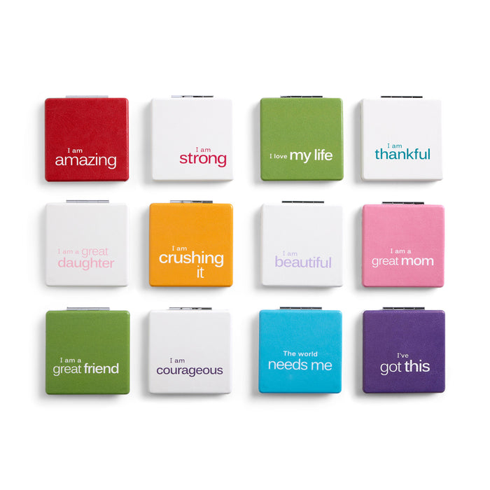 Notes to Self Pocket Mirror 12pc set - 3in