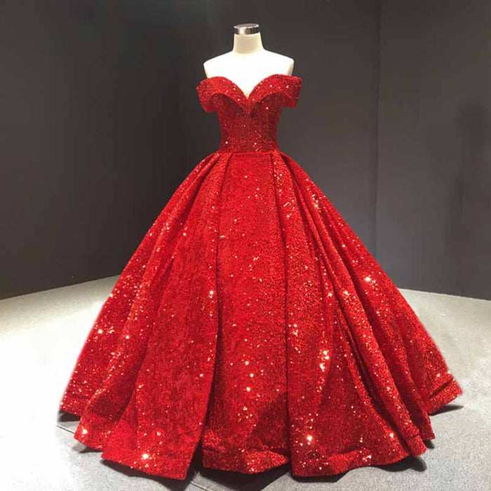 Red Floor Length / S