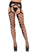 model wearing pantyhose