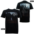 front and back of shirt on display