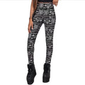 model showing front of leggings