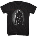 front of shirt on display