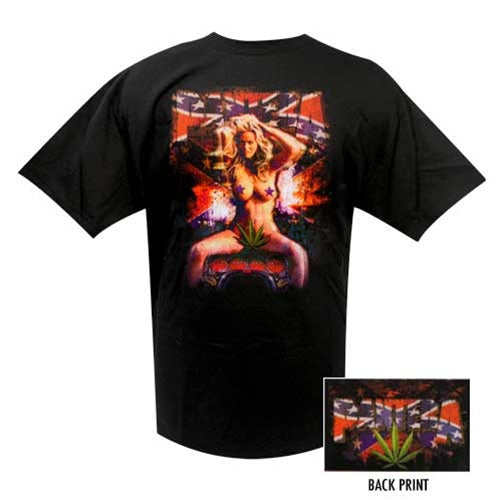 front and back of shirt