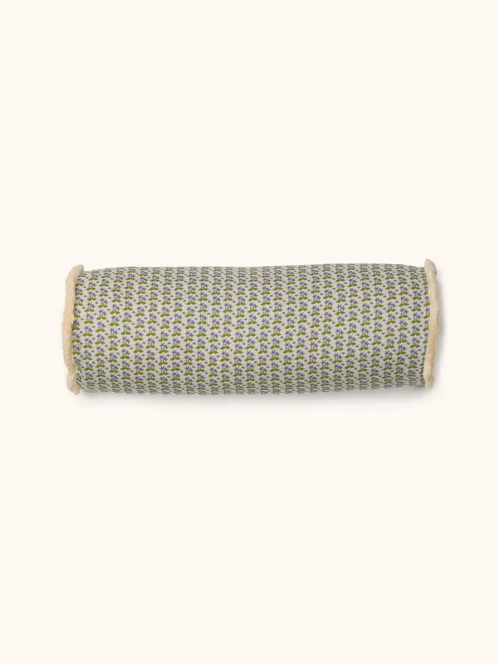 PETIT MADELINE BLUE BOLSTER CUSHION in 60x20xcm from Bonnie and Neil
