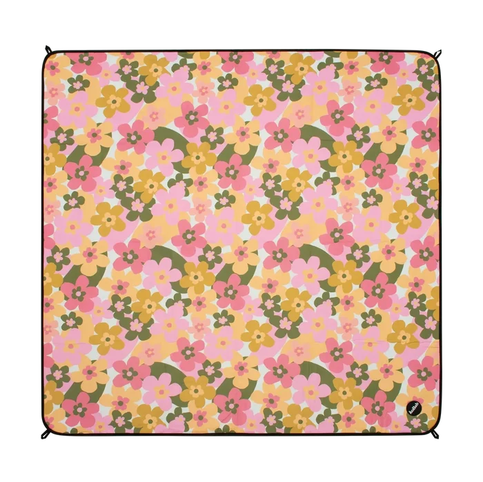 PICNIC MAT in Sunshine Petals by kollab