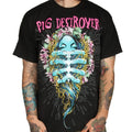 model showing front of shirt