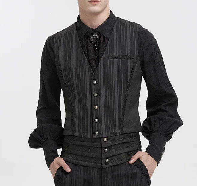 model showing front of vest
