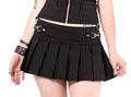 model showing front of skirt on white background