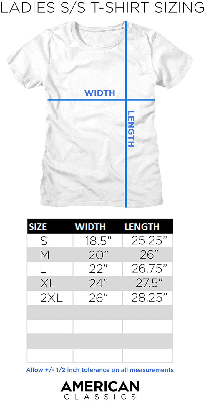adult female shirt size chart