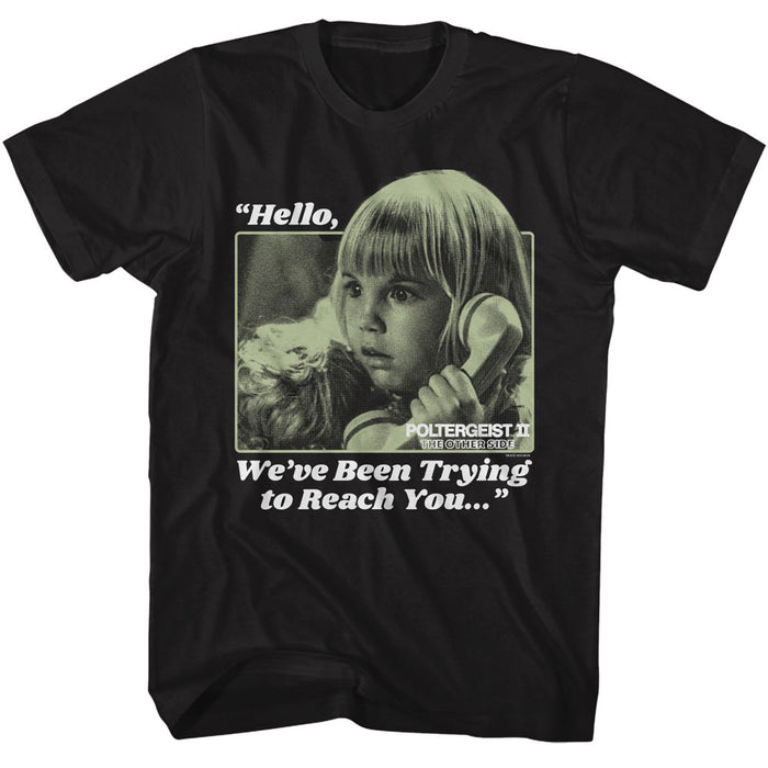 front of shirt on display