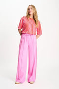POM TRACKPANTS COLOURBLOCK in Cheering Pink from POM Amsterdam