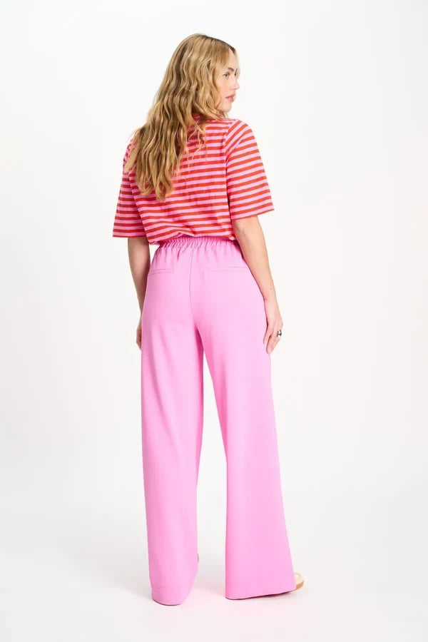 POM TRACKPANTS COLOURBLOCK in Cheering Pink from POM Amsterdam