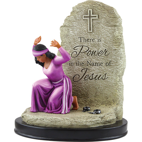 Power in the Name of Jesus Figurine
