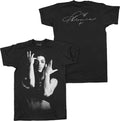 front and back of shirt on display