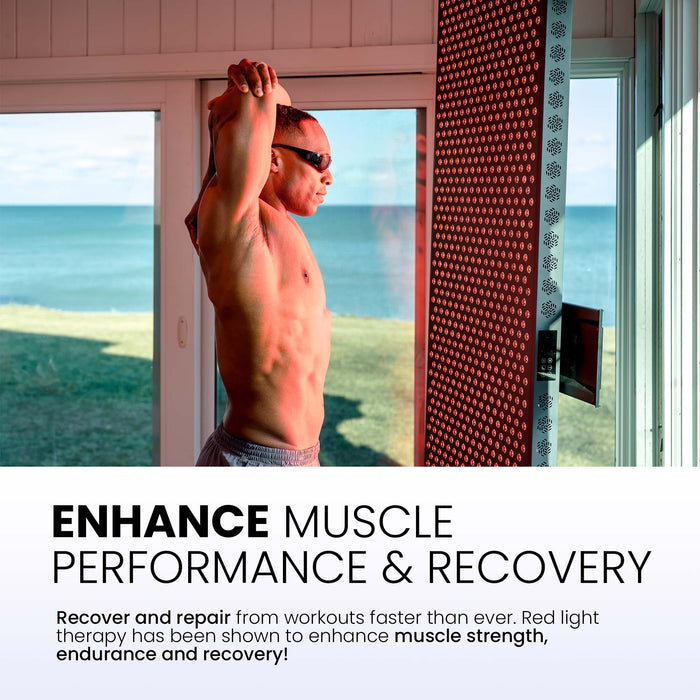 Hooga PRO4500 Red Light Therapy Panel for Post-Workout Muscle Recovery