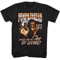 front of shirt on display