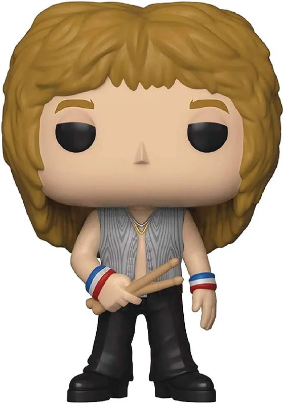 front of pop on display