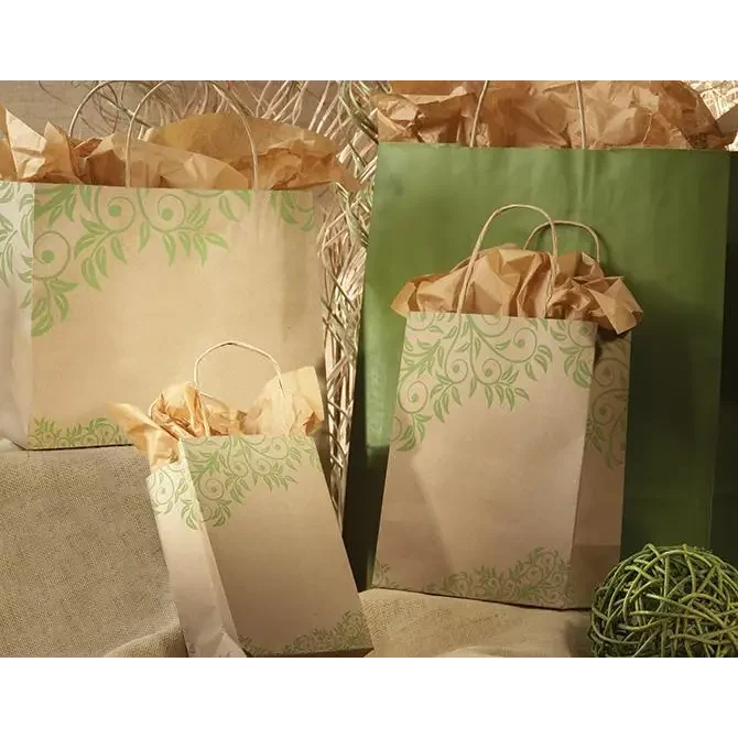 Rainforest Collection - Paper Shopping Bags - Mac Paper Supply