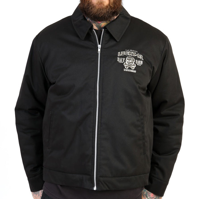model showing front of jacket