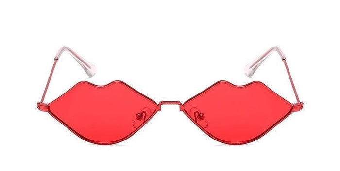 glasses on display