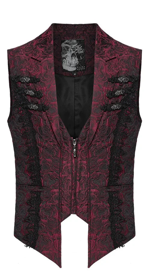 front of vest on display