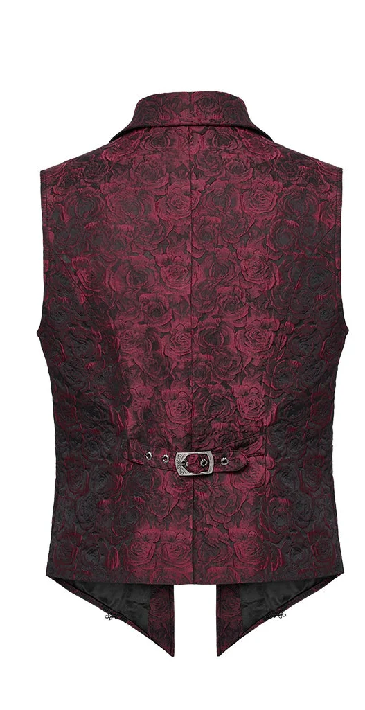 back of vest on display
