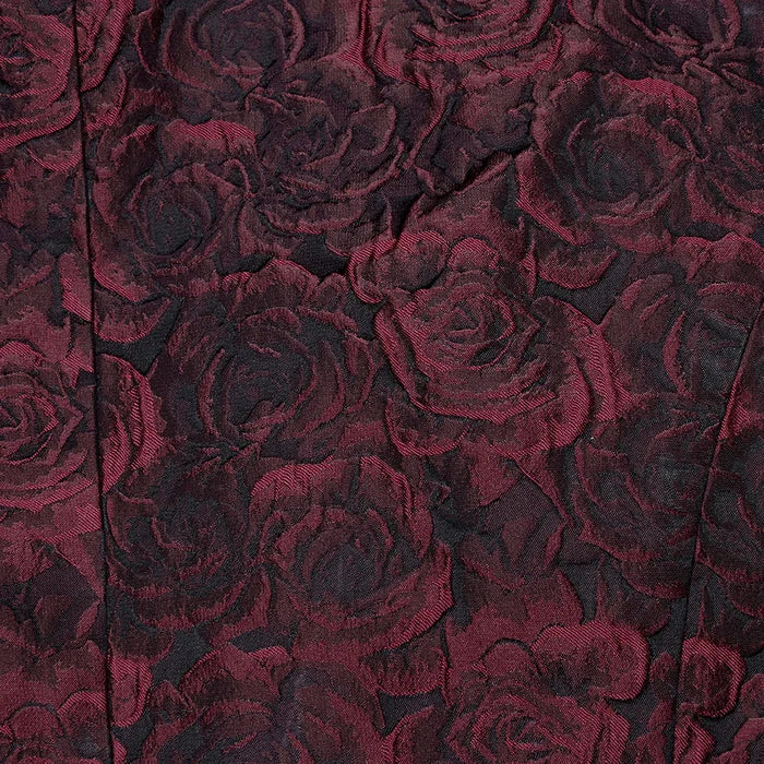 close up details on vest