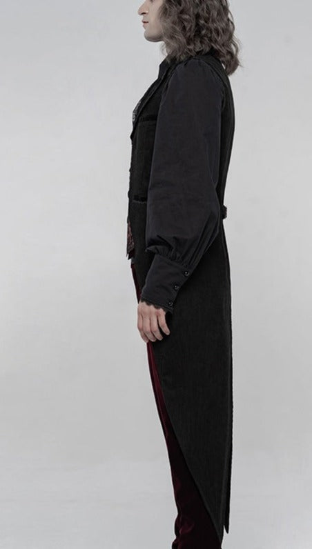 model showing side of vest