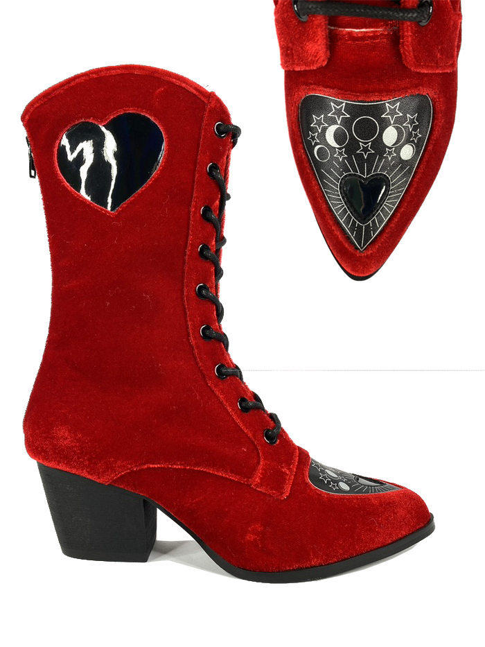 top and side of boot