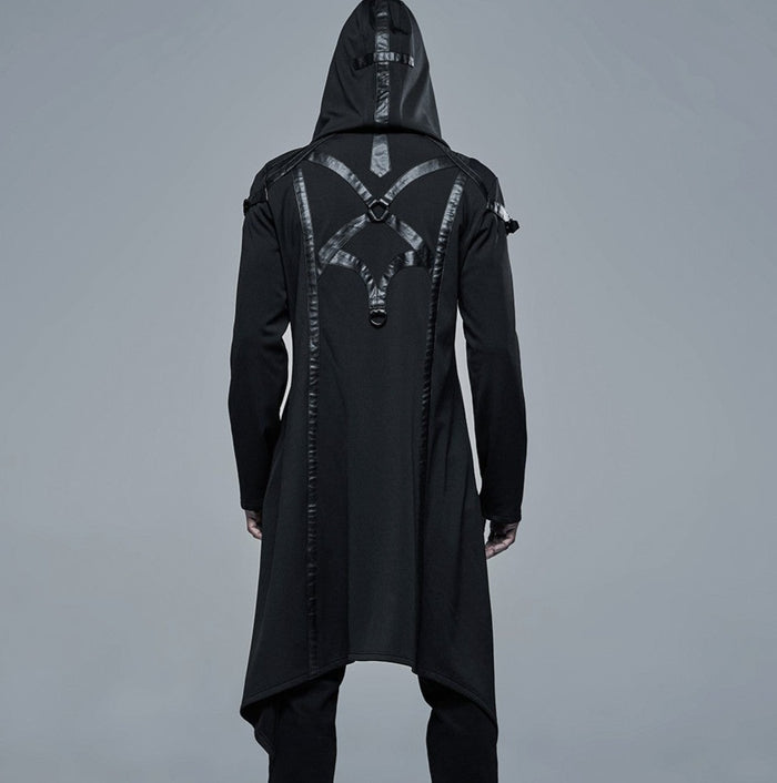 model showing back of jacket