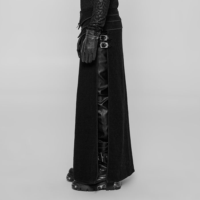 model showing side of skirt