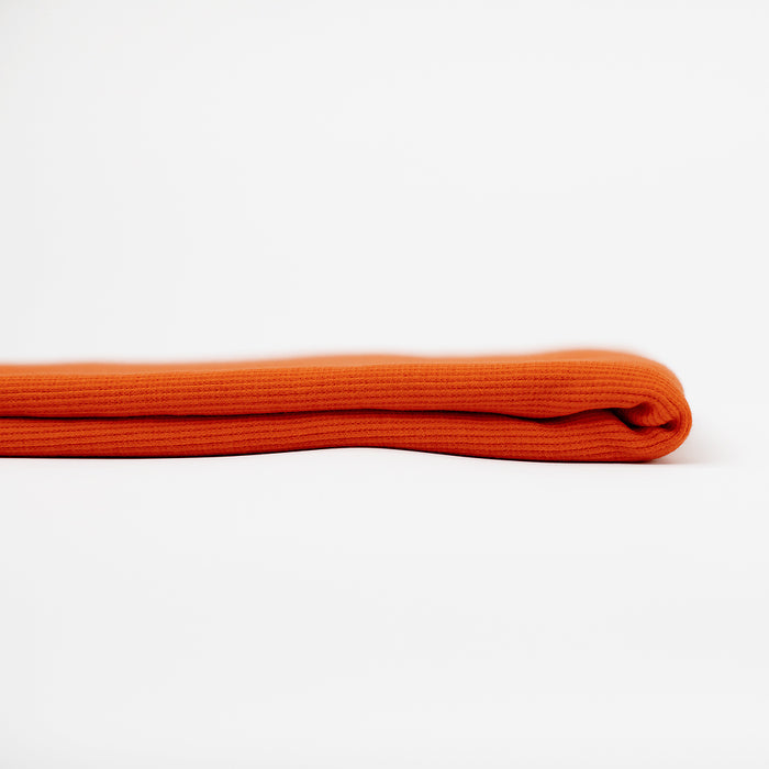 Rib Knit, Flame Red