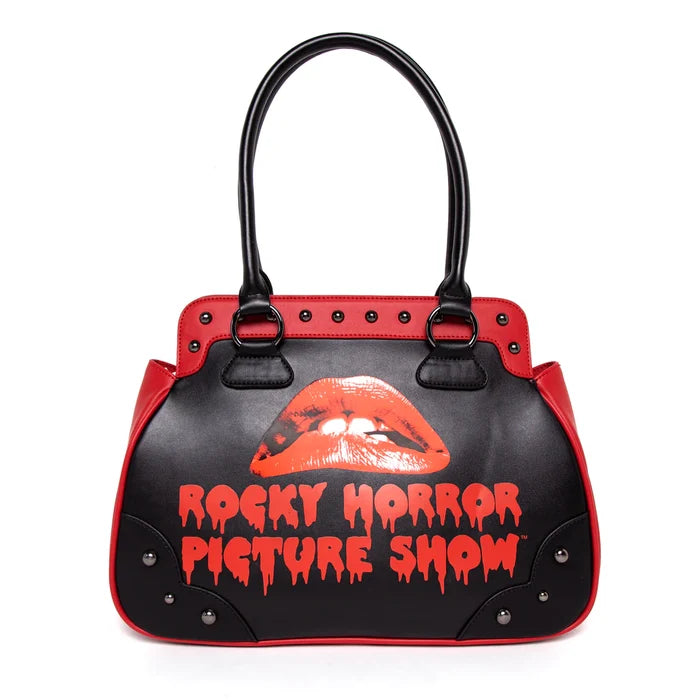 front of bag on display